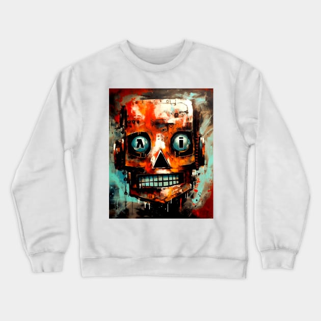 AI Eyes #8 Crewneck Sweatshirt by Butterfly Venom